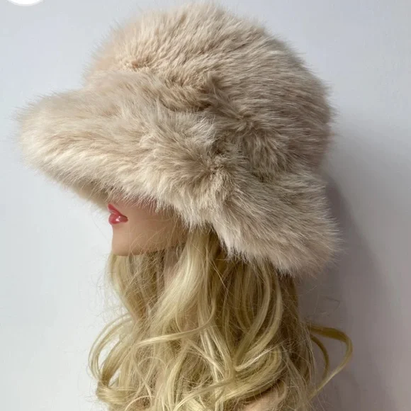 Fabulous Faux Fur Bucket Hat - Picture 2 of 2